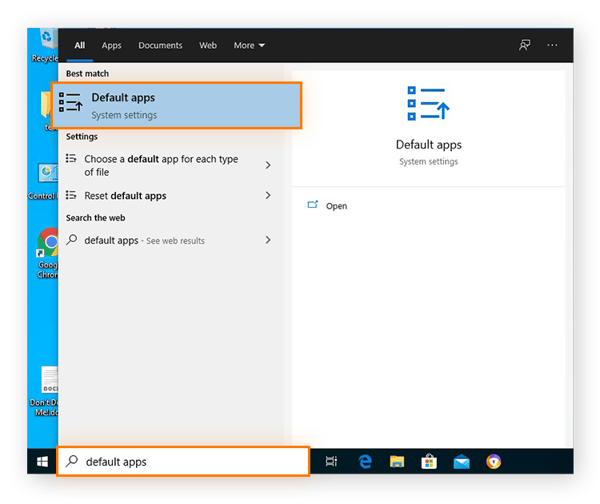 Como mudar o navegador padrão no Windows